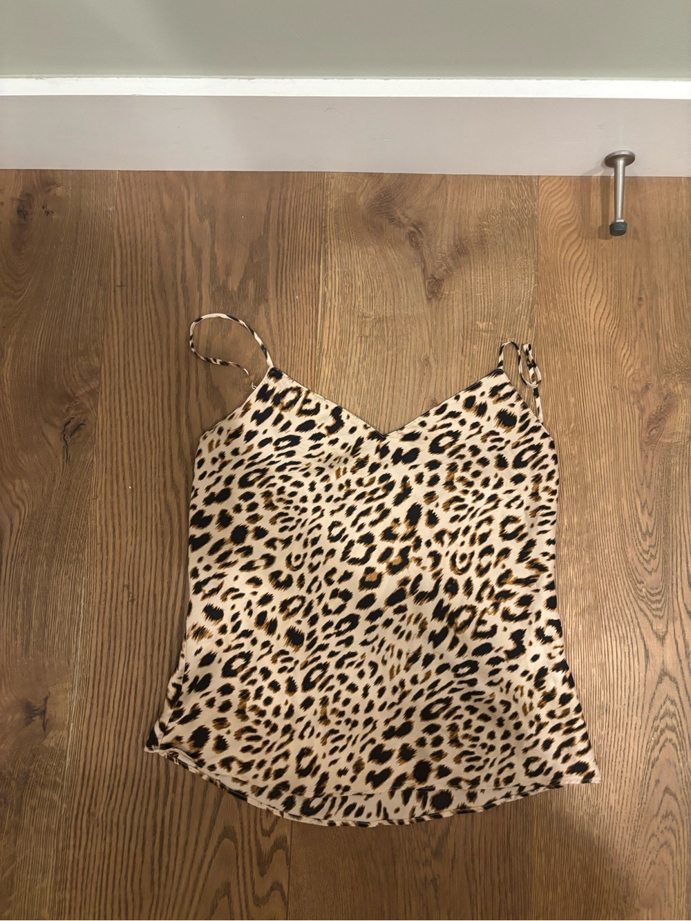Victoria's Y2K Secret Leopard Satin Cami